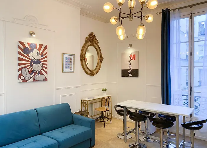 Urban Flat 72 - Pretty 3 Bedroom Flat - Triangle D Or Paris